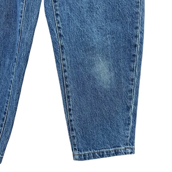 Madewell Pull On Elastic Waist Morningside Dark Wash Balloon Jeans - Picture 10 of 14